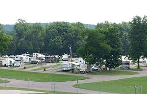 The campground at Beech Bend, modern amenities!